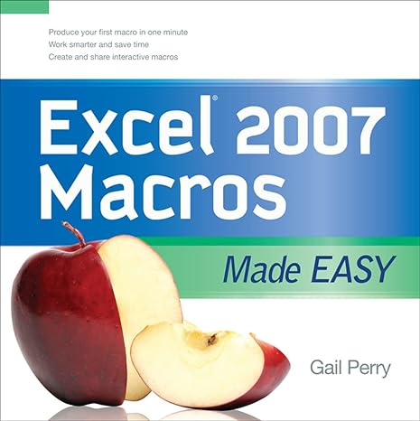 excel 2007 macros made easy 1st edition gail perry 0071599584, 978-0071599580