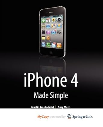 iphone 4 made simple 2010th edition martin trautschold ,gary mazo ,msl made simple learning ,rene ritchie