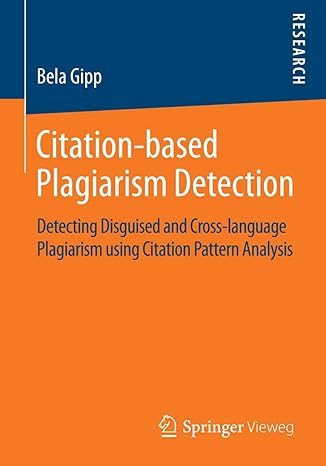 citation based plagiarism detection detecting disguised and cross language plagiarism using citation pattern