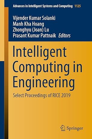 intelligent computing in engineering select proceedings of rice 2019 1st edition vijender kumar solanki ,manh