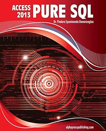 ms access 2013 pure sql real power packed solutions for business users developers and the rest of us 1st