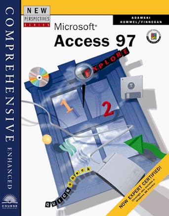 new perspectives on microsoft access 97 comprehensive enhanced 1st edition joseph j adamski ,charles t hommel