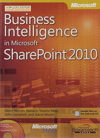 business intelligence in microsoft sharepoint 2010 w/cd 1st edition mariano norm warren 9350041146,