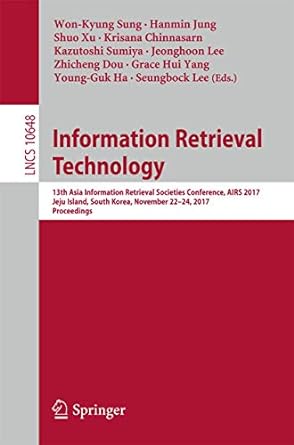 information retrieval technology 13th asia information retrieval societies conference airs 2017 jeju island