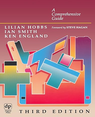 rdb a comprehensive guide 3rd edition lilian hobbs phd ,ian smith 1555581862, 978-1555581862