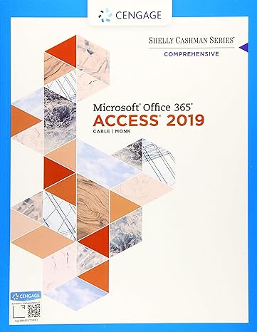 shelly cashman series microsoft office 365 and access2019 comprehensive 1st edition sandra cable ,ellen monk