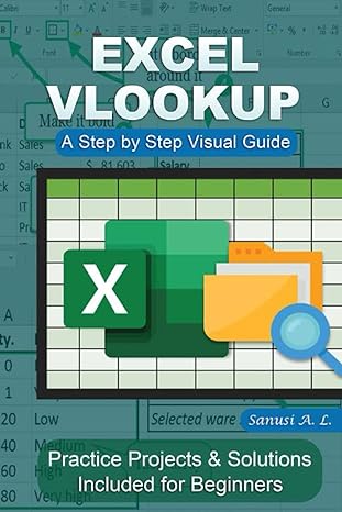 excel vlookup a step by step visual guide 1st edition ajibola sanusi b09crnhw6j, 979-8461386856
