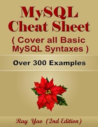 mysql cheat sheet cover all basic mysql syntaxes quick reference guide by examples mysql programming syntax