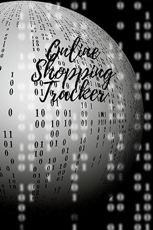 online shopping tracker online shopping records 1st edition whittemore press b09swfkkc1, 979-8418417251