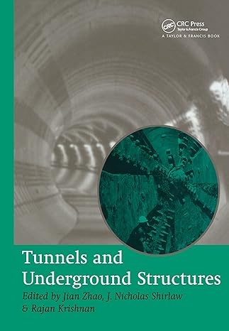 tunnels and underground structures 1st edition j zhao ,j n shirlaw ,krishnan r 9058091716, 978-9058091710