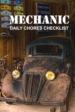 mechanic daily chores checklist 1st edition htj publications b09xb3mt9z, 979-8448460203
