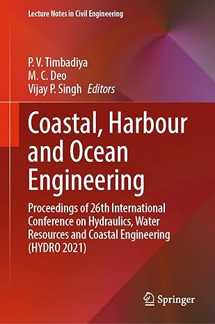 coastal harbour and ocean engineering proceedings of 26th international conference on hydraulics water