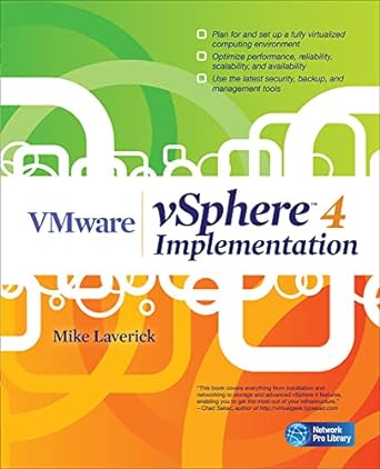 vmware vsphere 4 implementation 1st edition mike laverick 0071664521, 978-0071664523