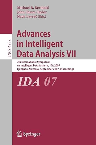 advances in intelligent data analysis vii 7th international symposium on intelligent data analysis ida 2007