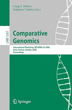 comparative genomics international workshop recomb cg 2008 paris france october 13 15 2008 proceedings 2008th