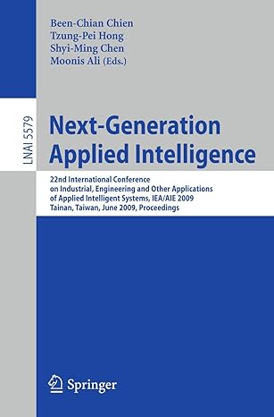 next generation applied intelligence 22nd international conference on industrial engineering and other