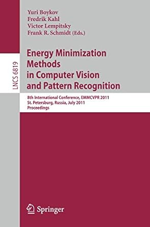 energy minimization methods in computer vision and pattern recognition 8th international conference emmcvpr