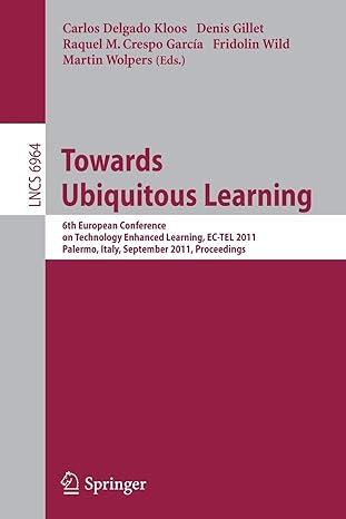 towards ubiquitous learning 6th european conference on technology enhanced learning ec tel 2011 palermo italy