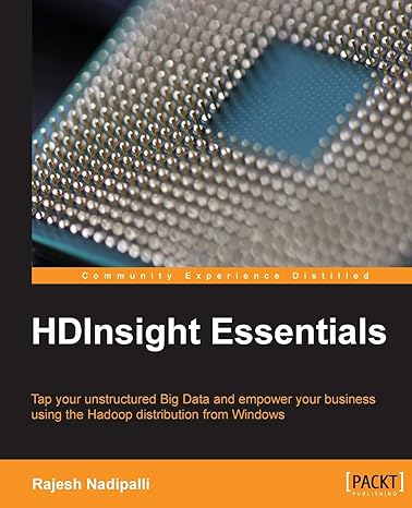 hdinsight essentials 1st edition rajesh nadipalli 1849695369, 978-1849695367