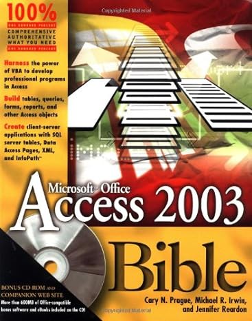 access 2003 bible 1st edition cary n prague ,michael r irwin ,jennifer reardon b0058m82ak