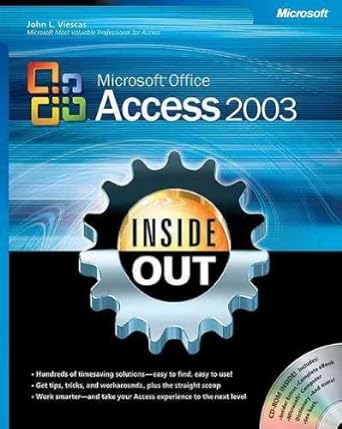 microsoft office access 2003 inside out 1st edition john l viescas b0085slxdc