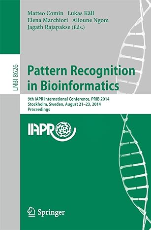 pattern recognition in bioinformatics 9th iapr international conference prib 2014 stockholm sweden august 21