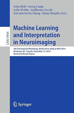 machine learning and interpretation in neuroimaging 4th international workshop mlini 2014 held at nips 2014