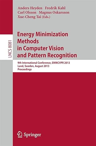 energy minimization methods in computer vision and pattern recognition 9th international conference emmcvpr