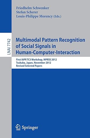 multimodal pattern recognition of social signals in human computer interaction first iapr tc3 workshop mprss