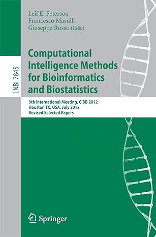 computational intelligence methods for bioinformatics and biostatistics 9th international meeting cibb 2012