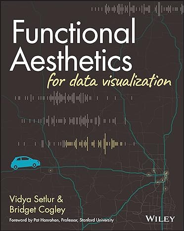 functional aesthetics for data visualization 1st edition vidya setlur ,bridget cogley 1119810086,