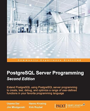 postgresql server programming second edition 2nd edition usama dar ,hannu krosing ,jim mlodgenski ,kirk