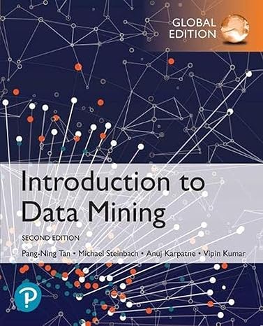 introduction to data mining global edition 1st edition pang ning tan et al 0273769227, 978-0273769224