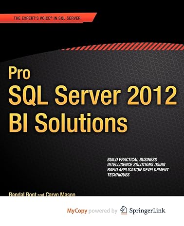 pro sql server 2012 bi solutions 1st edition randal root ,caryn mason 1430234903, 978-1430234906