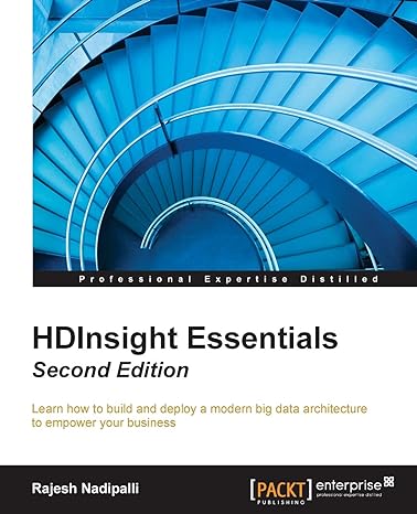 hdinsight essentials second edition 2nd edition rajesh nadipalli 1784399426, 978-1784399429
