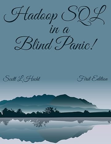 hadoop sql in a blind panic 1st edition scott hecht b0bhl3m19p, 979-8831549027