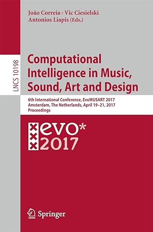 computational intelligence in music sound art and design 6th international conference evomusart 2017