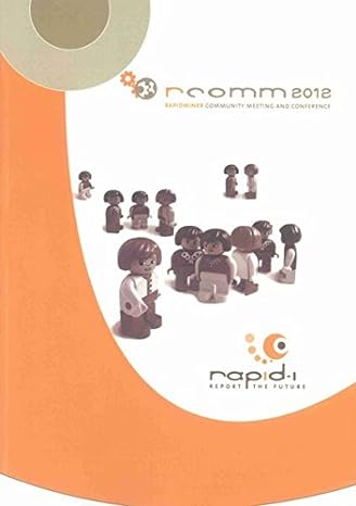 proceedings of the 3rd rapidminer community meeting and conference 1st edition simon fischer 3844009957,