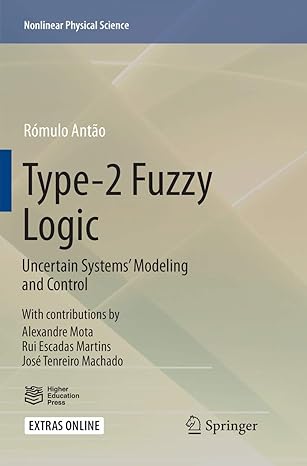 type 2 fuzzy logic uncertain systems modeling and control 1st edition romulo antao ,alexandre mota ,rui