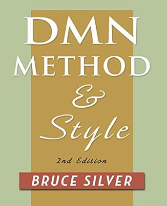 dmn method and style a business pracitioner s guide to decision modeling 1st edition bruce silver 0982368178,