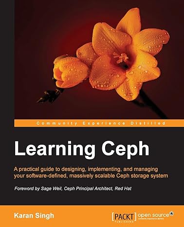 learning ceph 1st edition karan singh 1783985623 ,  978-1783985623