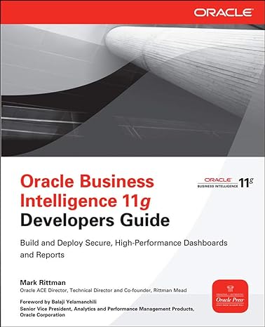 oracle business intelligence 11g developers guide 1st edition mark rittman 0071798749, 978-0071798747