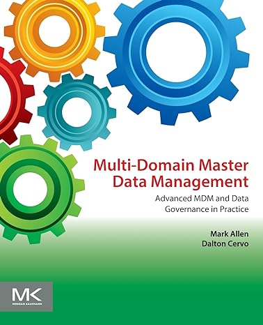 multi domain master data management advanced mdm and data governance in practice 1st edition mark allen