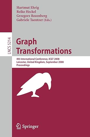 graph transformations 4th international conference icgt 2008 leicester united kingdom september 7 13 2008