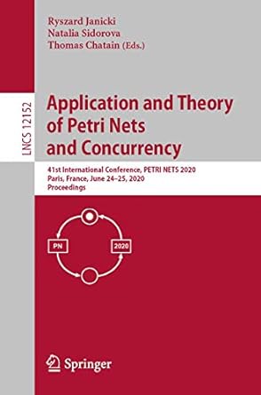application and theory of petri nets and concurrency 41st international conference petri nets 2020 paris