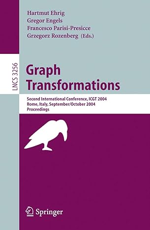 graph transformations second international conference icgt 2004 rome italy september 28 october 1 2004