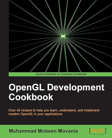 opengl development cookbook 1st edition muhammad mobeen movania 1849695040, 978-1849695046