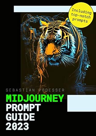 midjourney prompt guide 2023 1st edition sebastian podesser ,  b0bwk61m1x