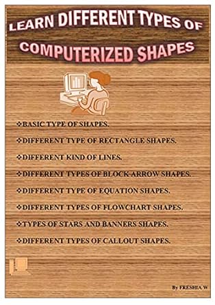 learn different types of computerized shapes computerized shapes 1st edition freshia w b095ht185q