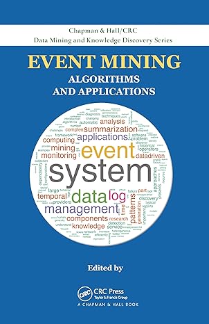 event mining 1st edition tao li 036757540x, 978-0367575403